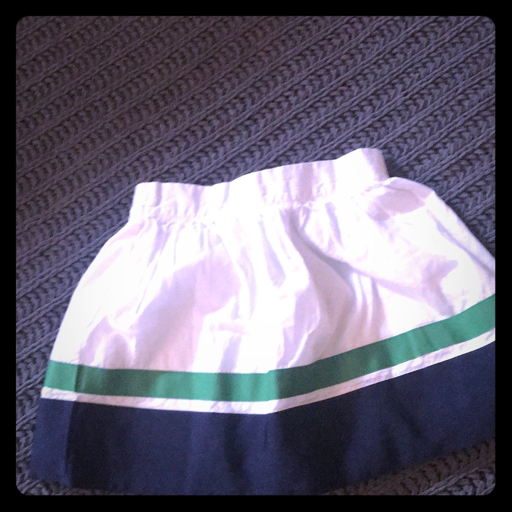 Girls Janie and Jack skirt.